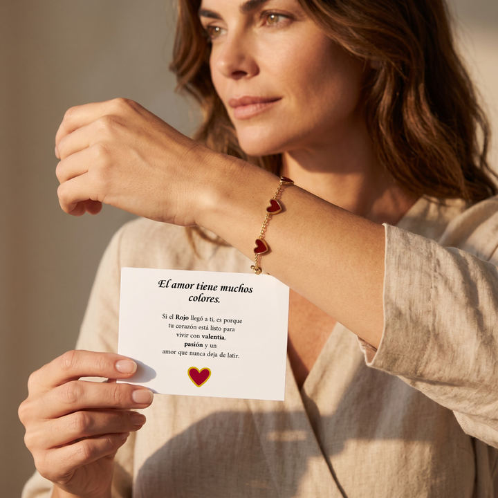 Pulsera Amor Rojo