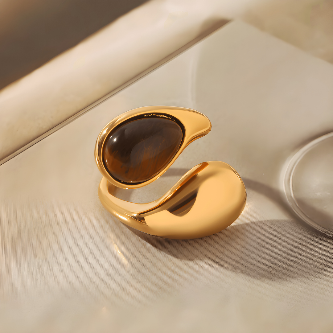 Anillo Talismán Ojo de Tigre