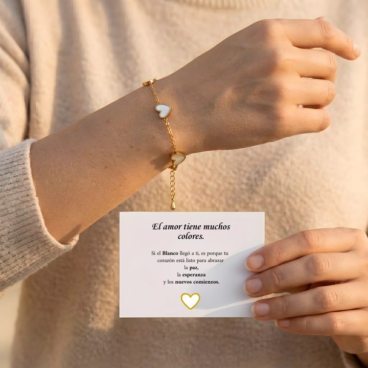 Pulsera Amor Blanco