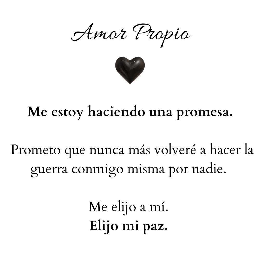 Anillo Amor Propio - Elijo mi paz