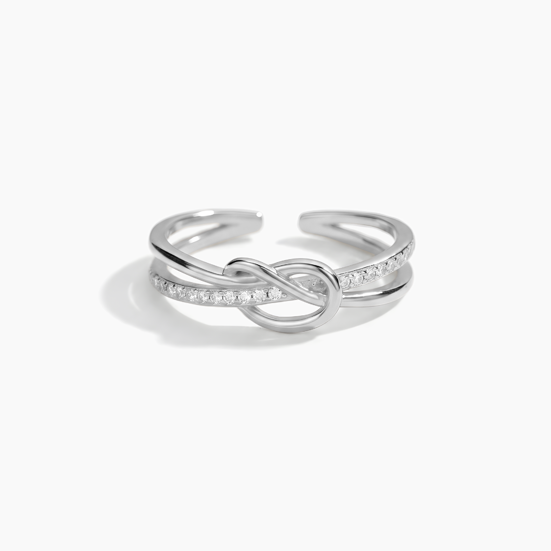 Anillo Nudo de corazón