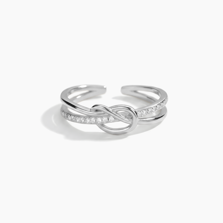 Anillo Nudo de corazón