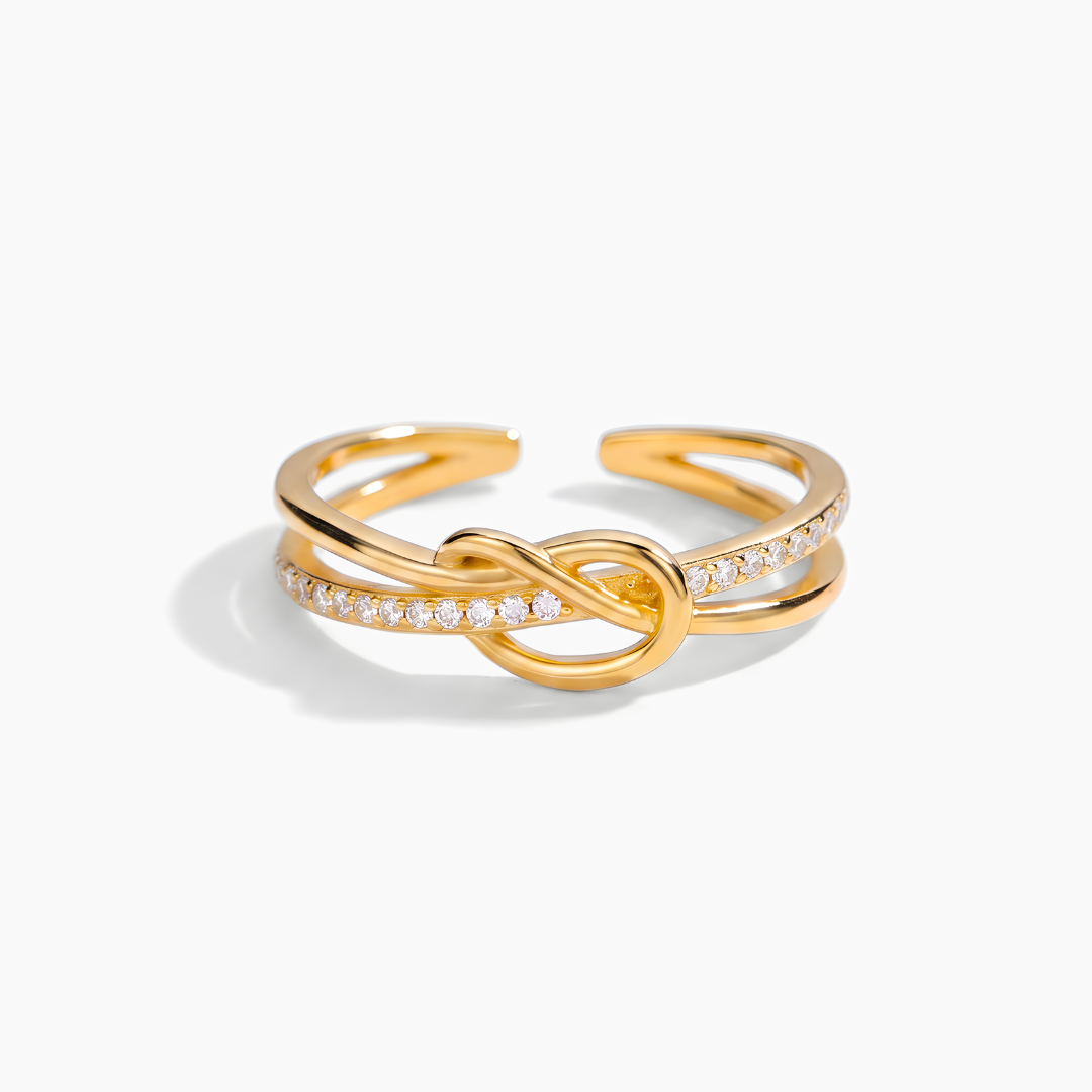Anillo Nudo de corazón