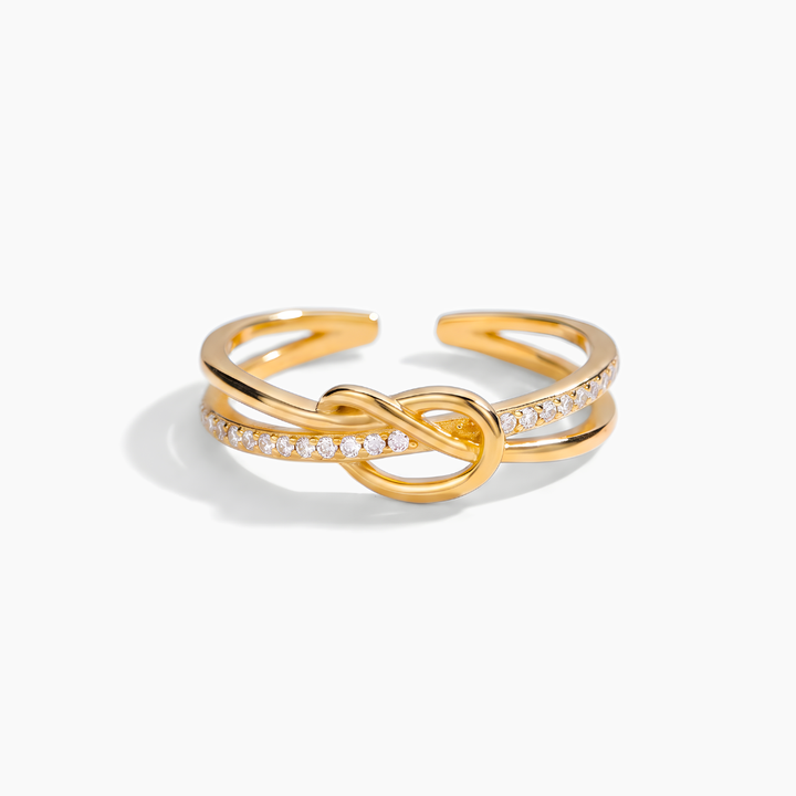 Anillo Nudo de corazón