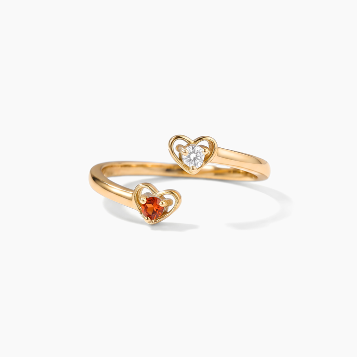 Anillo Dos Corazones – Personalizado