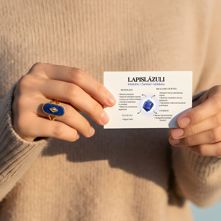 Anillo Amuleto – Lapislázuli