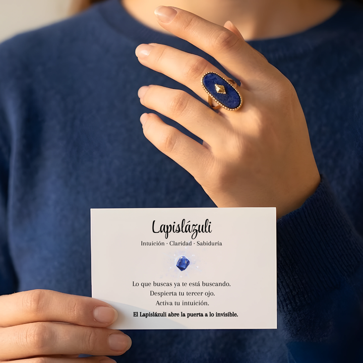 Anillo Amuleto – Lapislázuli