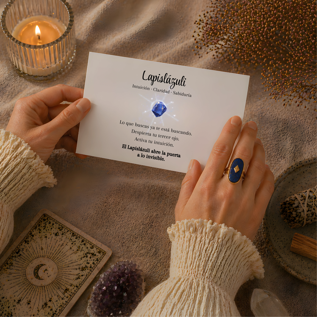 Anillo Amuleto – Lapislázuli