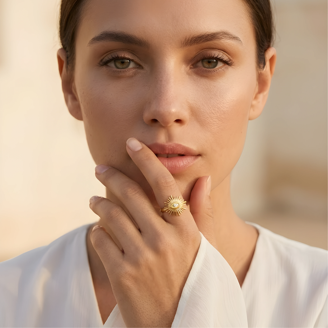 Anillo Ojo Dorado