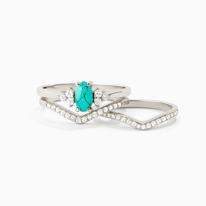 Set Doble Alma Turquesa