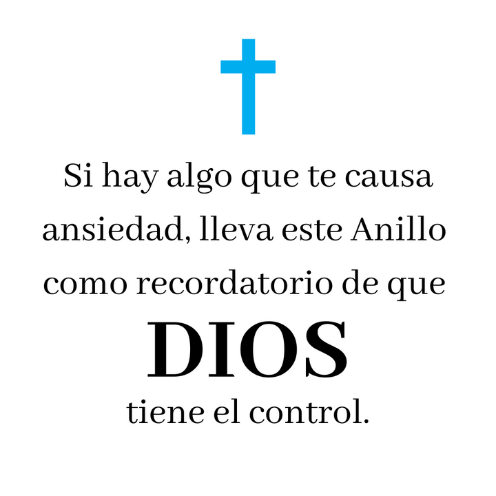 Anillo Dios Tiene el Control