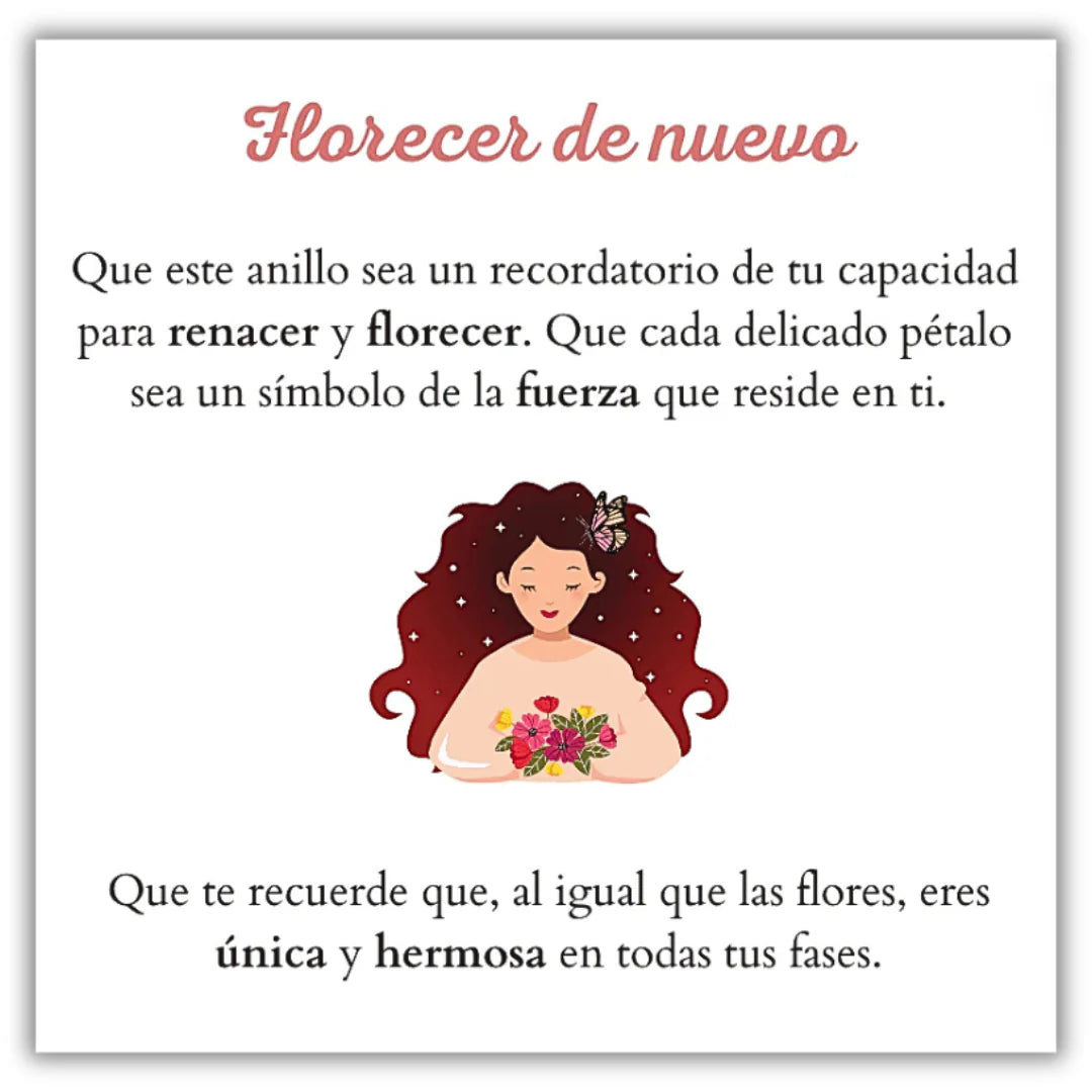 Anillo Primavera - Amor Propio