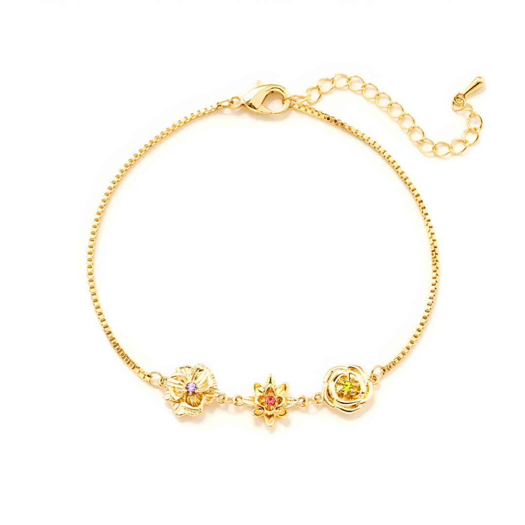 Pulsera Flores de Vida - Personalizable