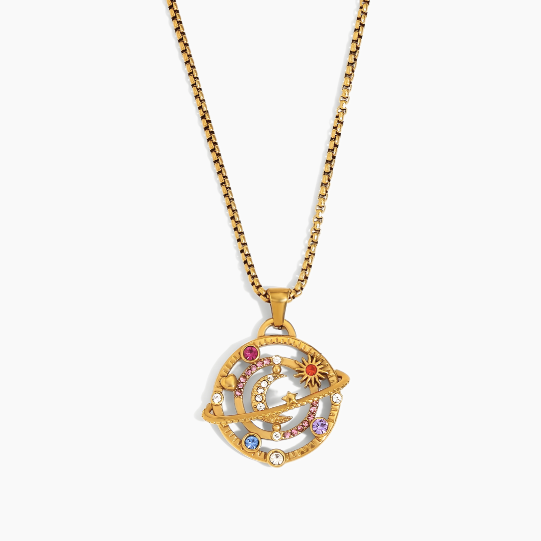 Collar Amuleto Celestial