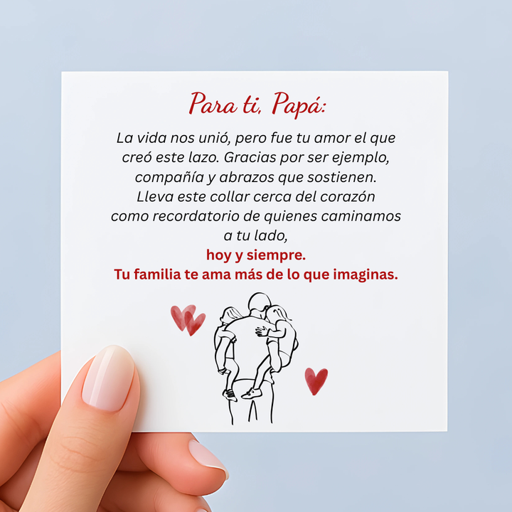 Collar Nuestro Lazo – Edición Día del Padre