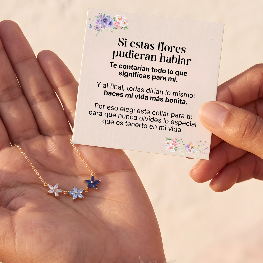 Collar Las flores de tu vida