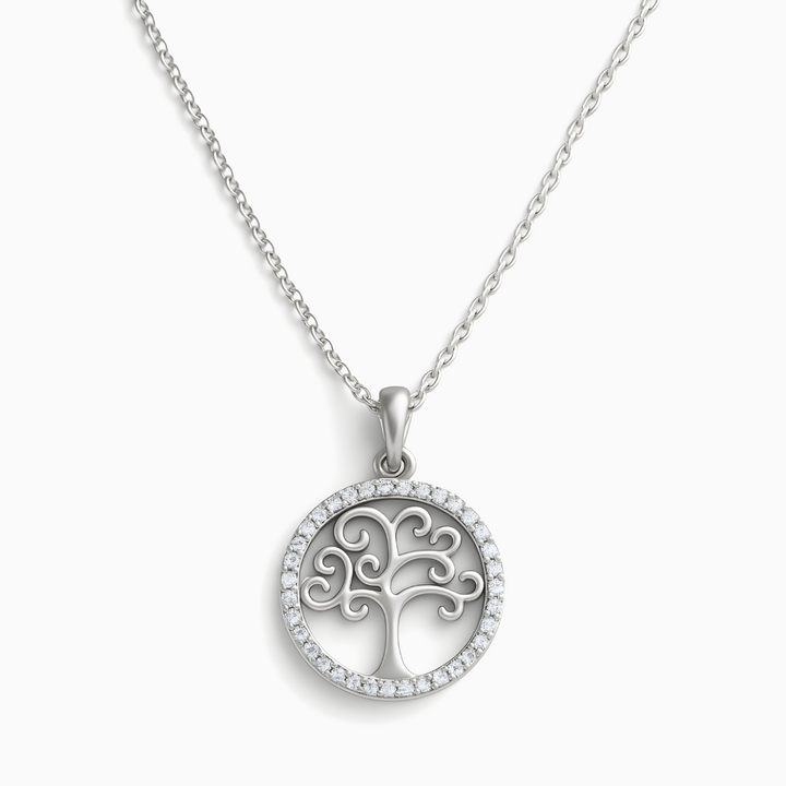 Collar Árbol de la Familia - A mi Mamá