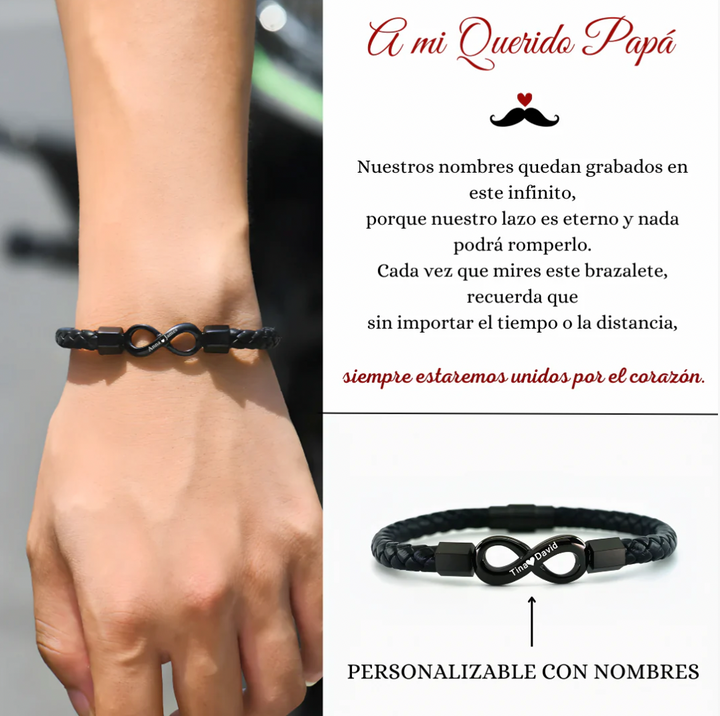 Pulsera Infinito-Para mi Padre