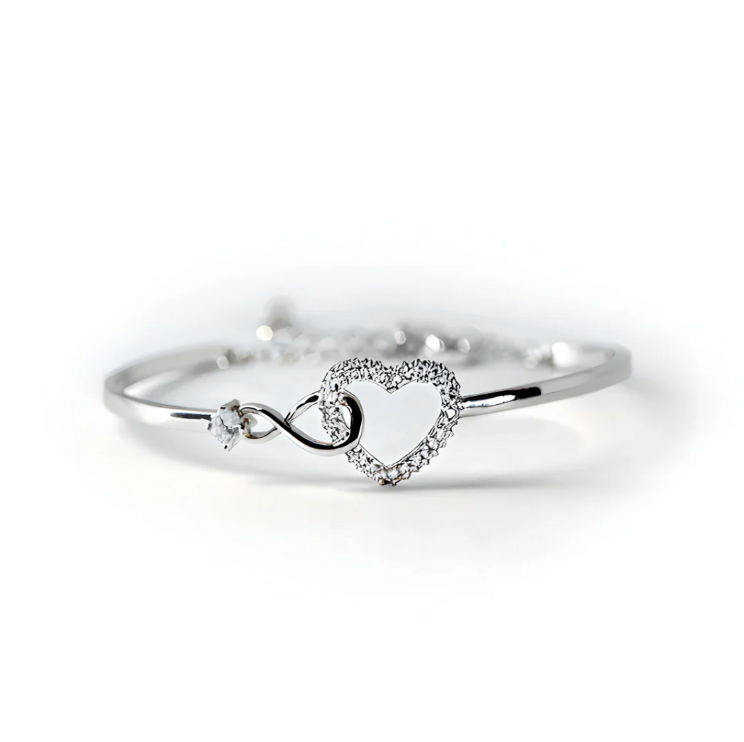Pulsera Corazón Infinity