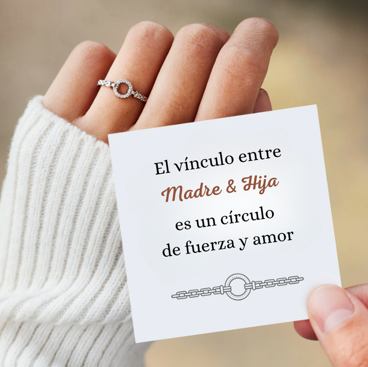 Anillo Círculo de fuerza - Madre & Hija