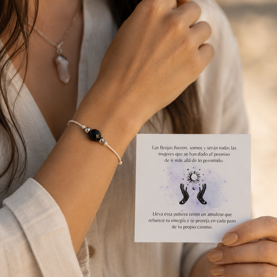 Pulsera Turmalina Negra