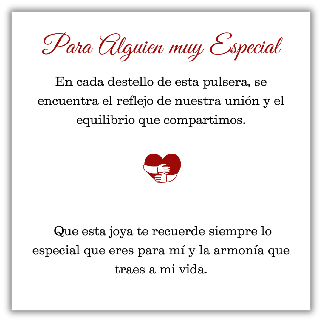Pulsera Armonía - Amor y Amistad