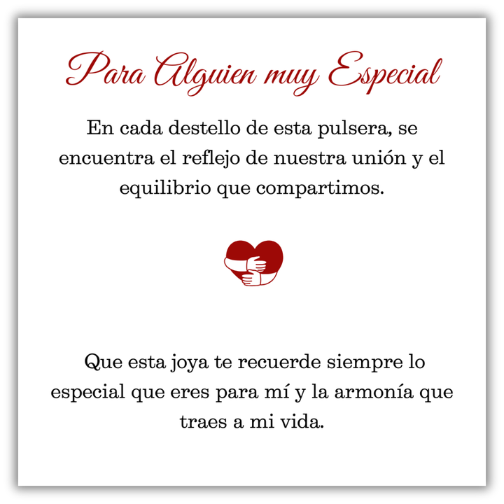Pulsera Armonía - Amor y Amistad