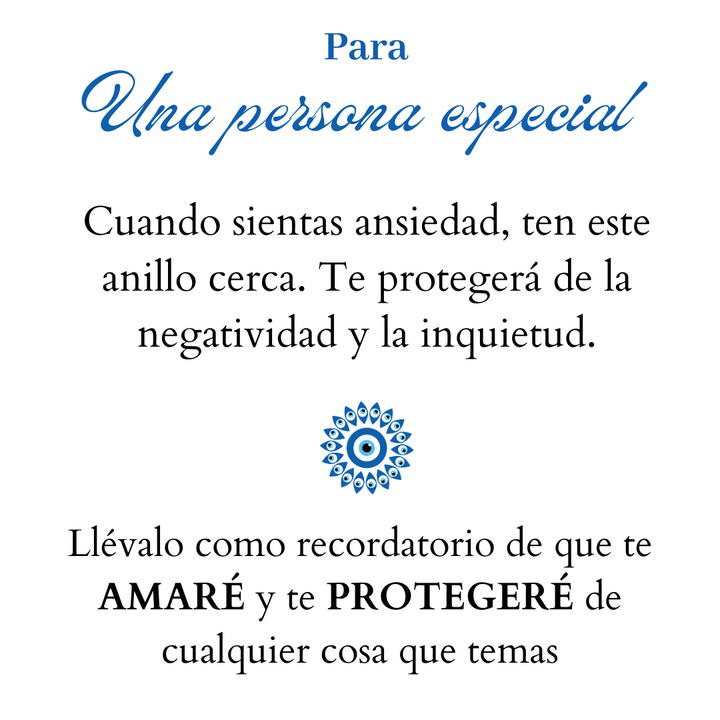 Anillo Evil Eye - Amuleto