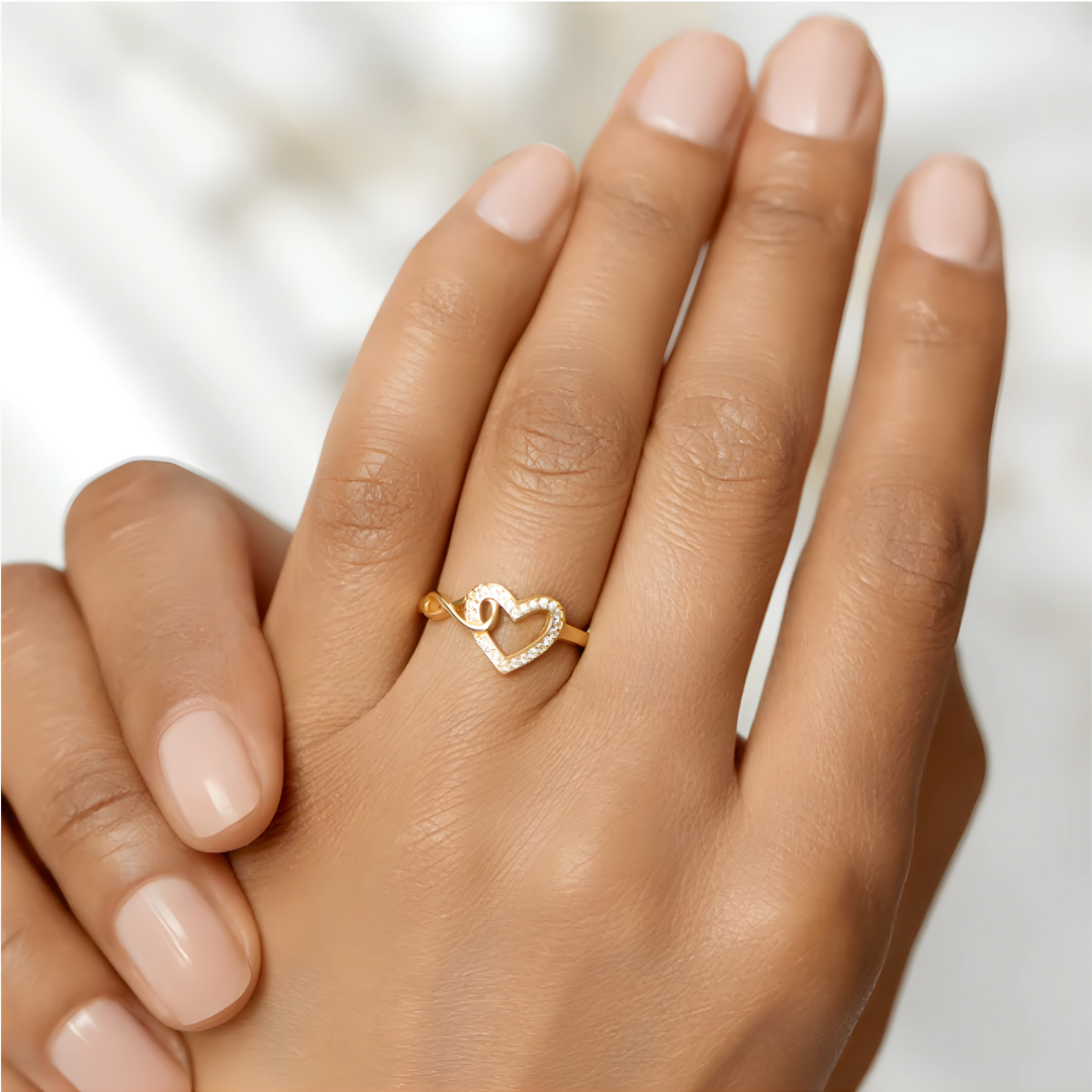 Anillo Corazón Infinito