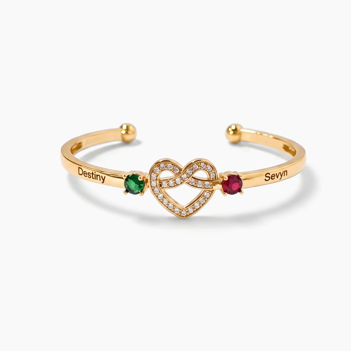 Pulsera Corazón Eterno - Personalizada
