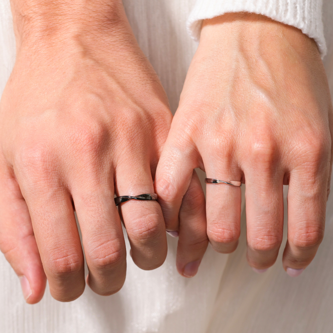Anillo Promesa de Amor- Juego de Anillos de Pareja