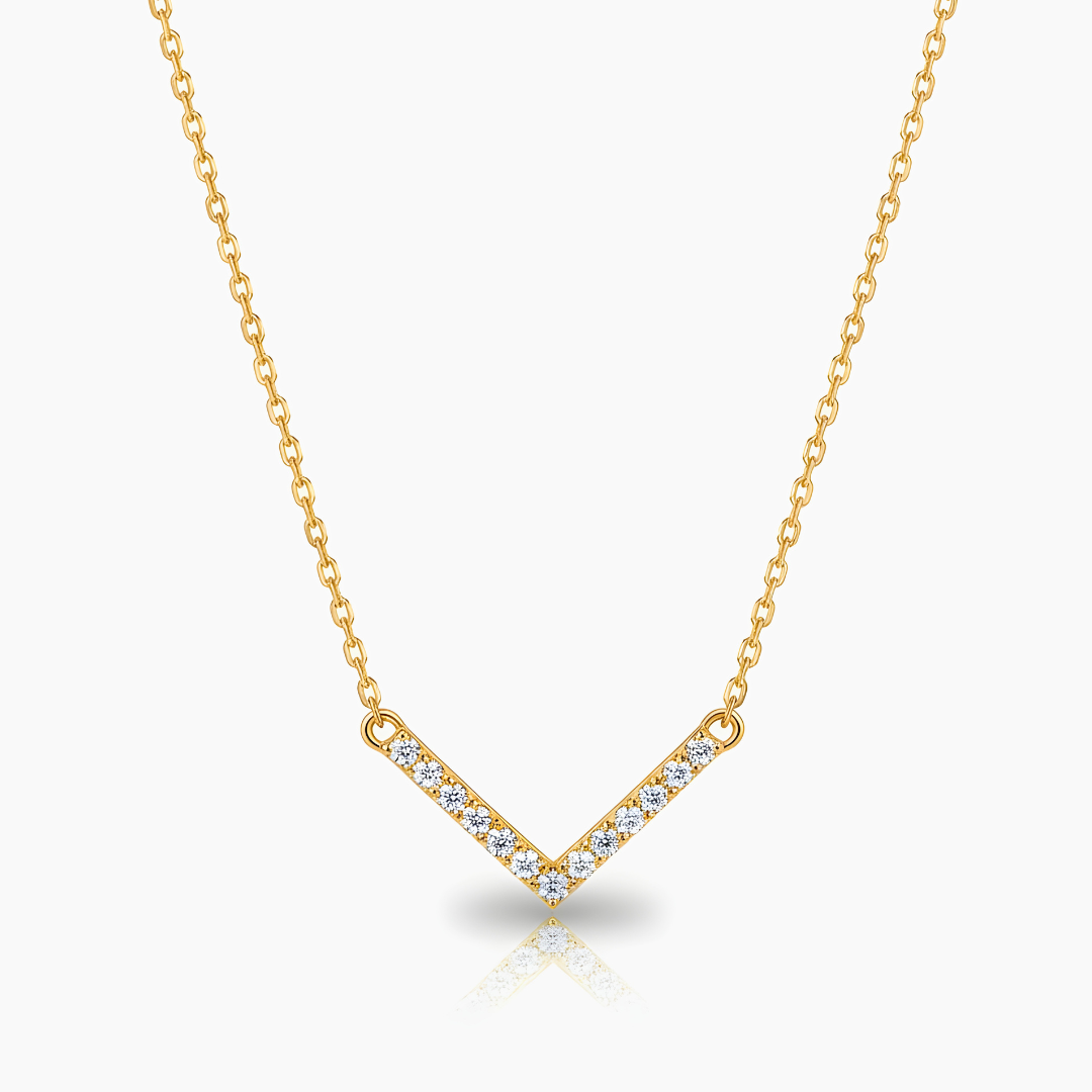 Collar V Diamond Shine
