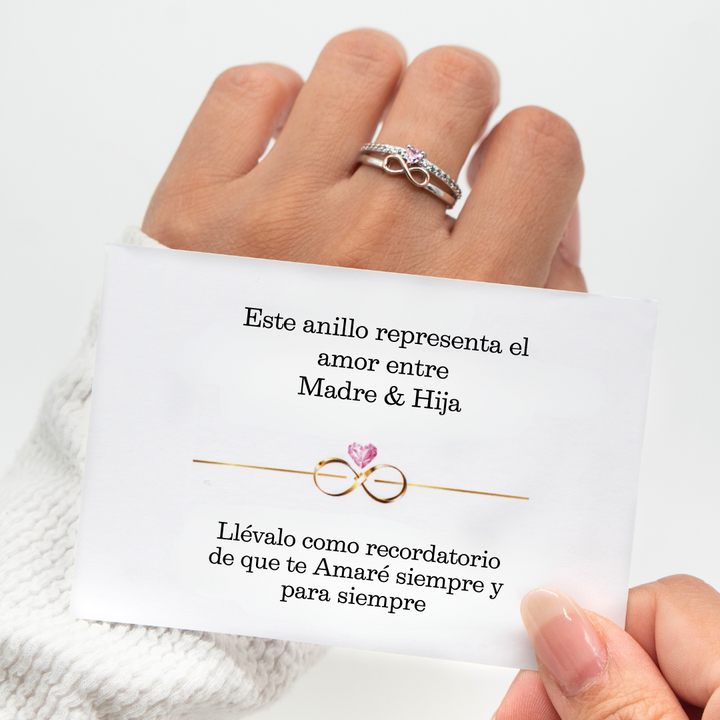 Anillo Eterno Infinity - Madre & Hija