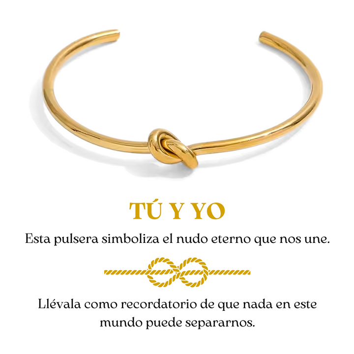 Pulsera nudo de amor