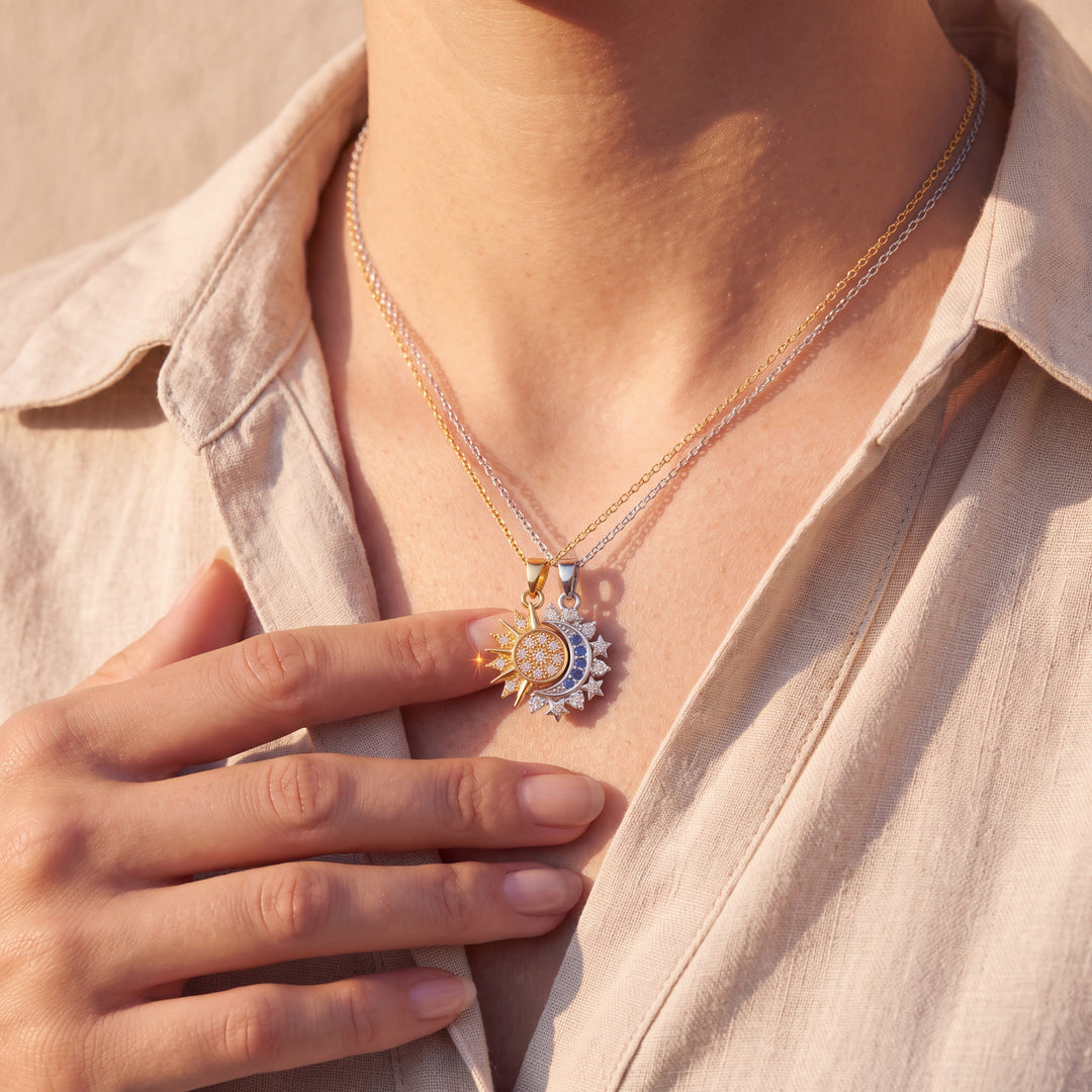 Collares Sol & Luna – Tú & Yo