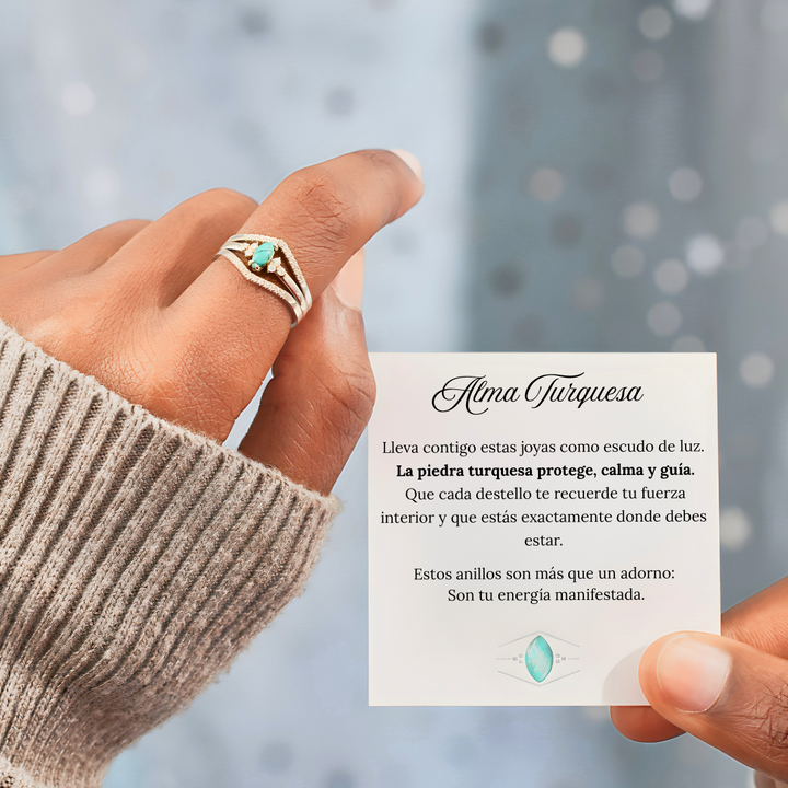 Set Doble Alma Turquesa