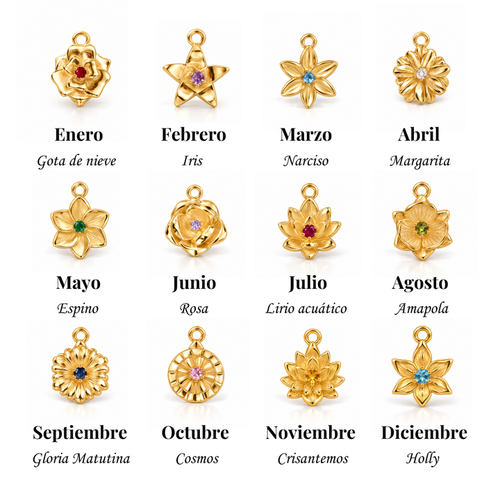 Pulsera Flores de Vida - Personalizable