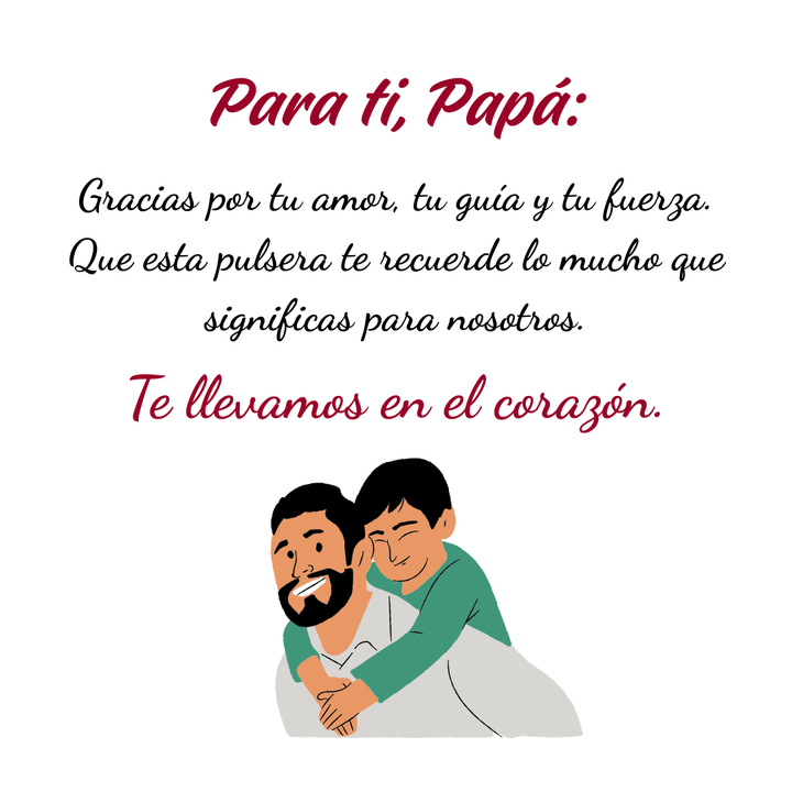 Pulsera Eterno Amor – Para Papá