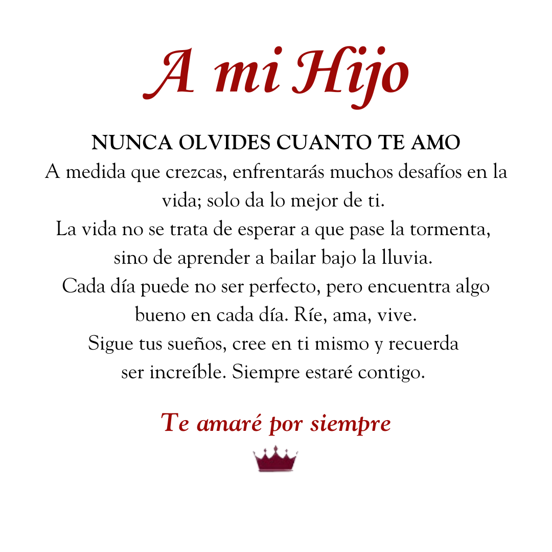 Pulsera Valiente- A mi Hijo