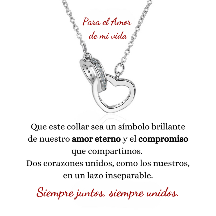 Collar Corazones Unidos - Amor y Compromiso