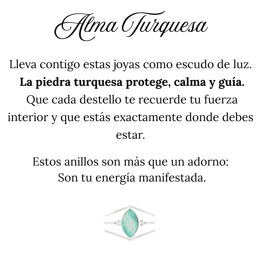 Set Doble Alma Turquesa