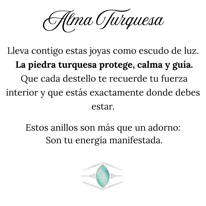 Set Doble Alma Turquesa