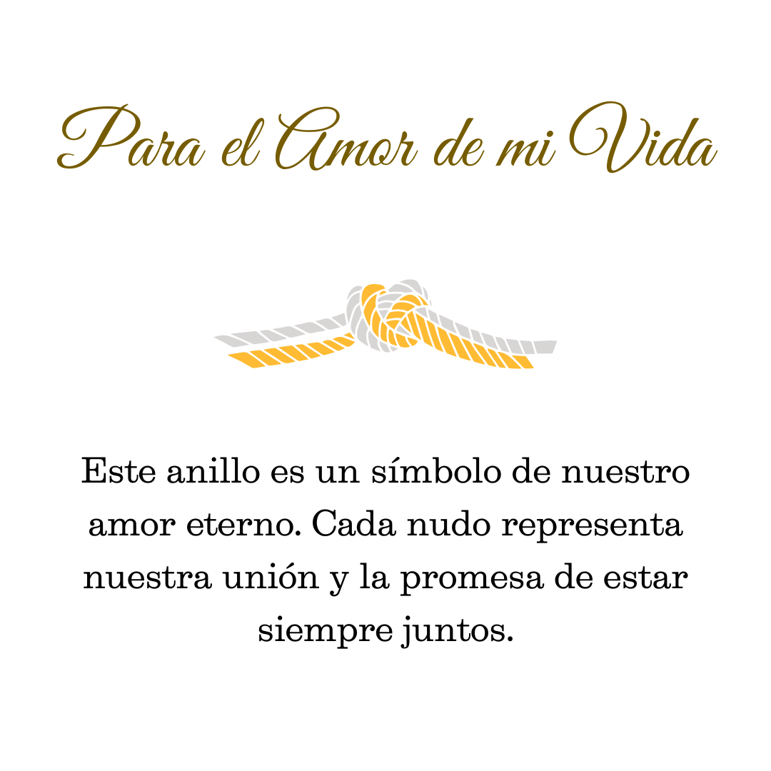 Anillo Nudo de Amor- Amor y Compromiso