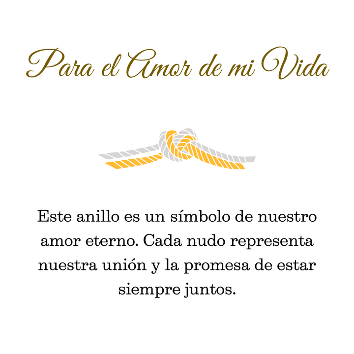 Anillo Nudo de Amor- Amor y Compromiso
