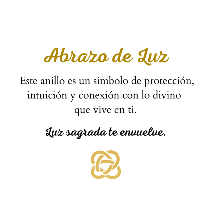 Anillo Abrazo de Luz