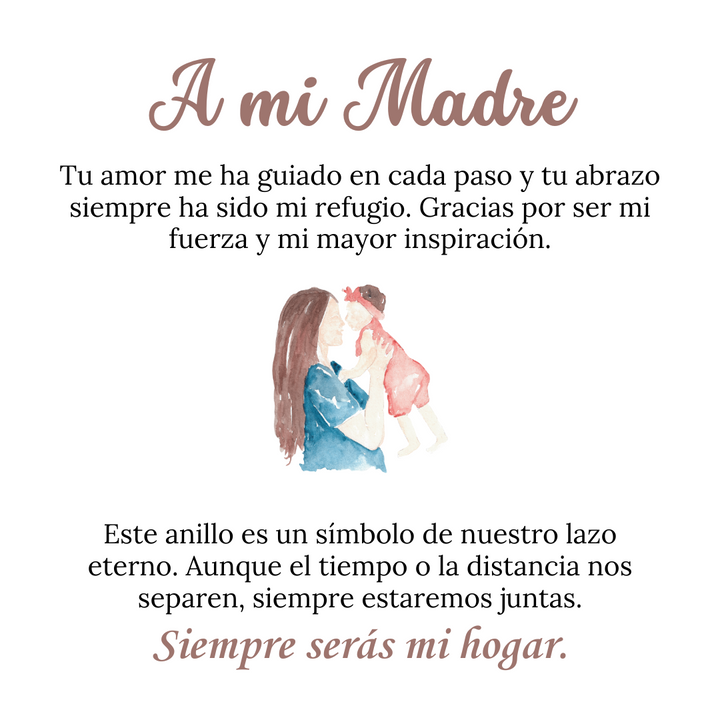 Anillo "Siempre Juntas"- A mi Madre