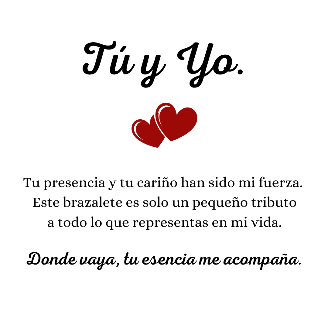Pulsera Tú & Yo