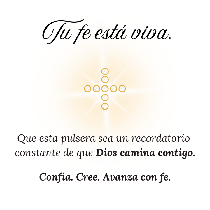 Pulsera Fe Viva