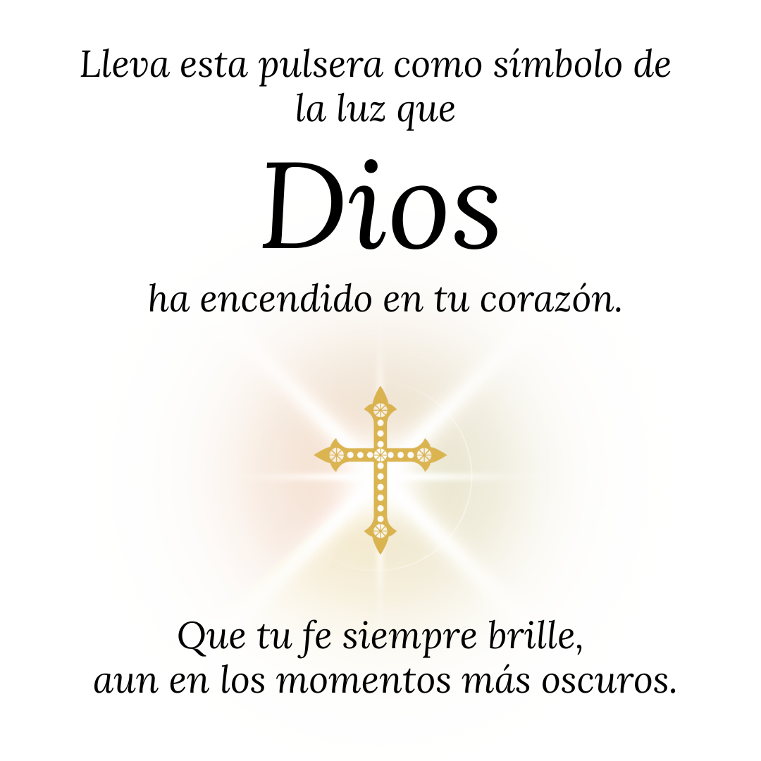 Pulsera Luz de Fe