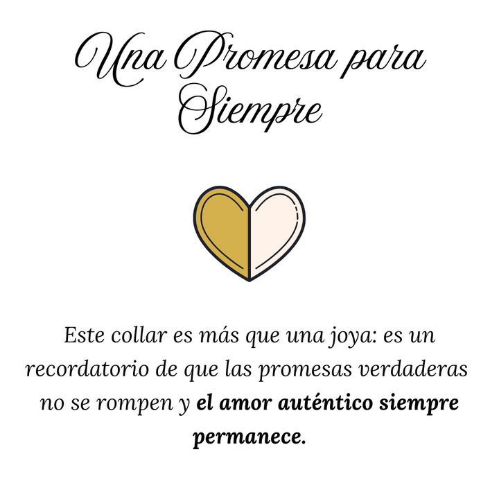 Collar Mitad - Amor y Compromiso